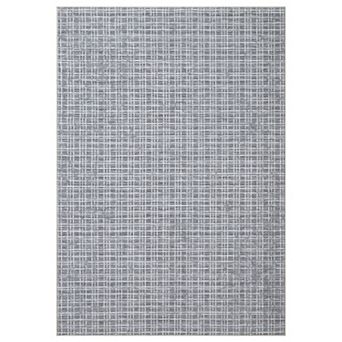 Washable Area Rugs, Modern Plaid Printed Indoor Floor Carpet with Non-Slip Backing