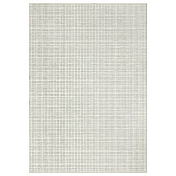 Washable Area Rugs, Modern Plaid Printed Indoor Floor Carpet with Non-Slip Backing