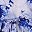 Tie Dye Blue White