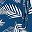 Blue White Leaf
