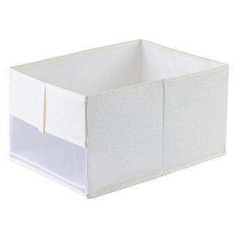 Storage Cube Set, 1-Pack Collapsible Fabric Storage Bins, Closet Organizer Baskets for Shelves