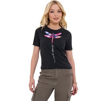 Joe Browns Women's Plus Size Stretch Cotton Graphic Tee