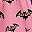 Print Pink Bat