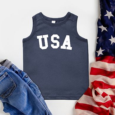 The Juniper Shop USA Bold Toddler Tank