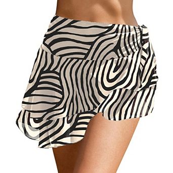 Ekouaer Sarong Wraps Chiffon Beach Coverup Sheer Short Bathing Suit Cover Up Skirt Swimwear