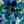 Blue Green Print