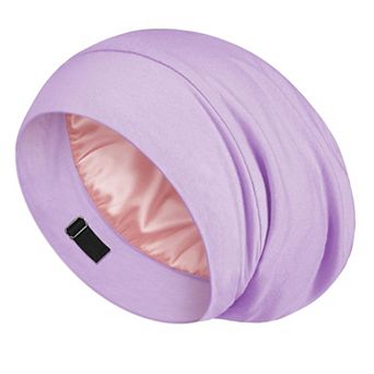 Mulberry Silk Sleep Bonnet Anti Frizz Tangle Free Hair Cap Curly Hair Protection Night Cap
