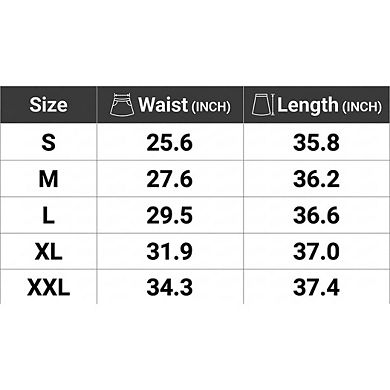 Women's High Waist Maxi Skirt Ruffle Hem Drawstring Casual Skirt