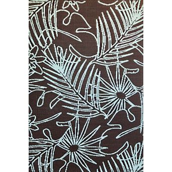Palm Leaf 4ftx6ft Outdoor Rug