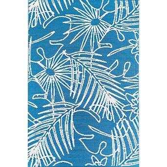Palm Leaf Outdoor Rug