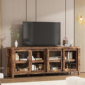 TV Stand for Televisions Up to 65 Inch, Storage Cabinet, Media Console for Living Room, Bedroom