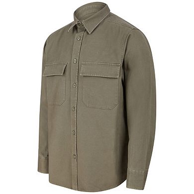 Front Row Unisex Adult Cotton Drill Overshirt