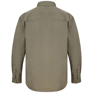 Front Row Unisex Adult Cotton Drill Overshirt