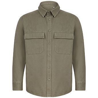 Front Row Unisex Adult Cotton Drill Overshirt