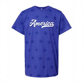 America - Youth Short Sleeve Star Tee