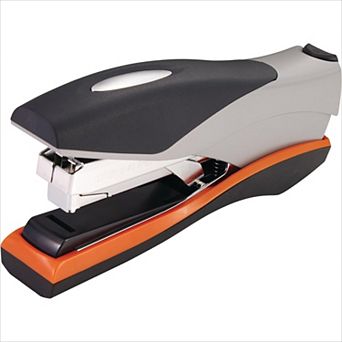 40-Sheet Heavy Duty Stapler, Jam-Free Reduced Effort Soft Grip Metal Orange/Gray