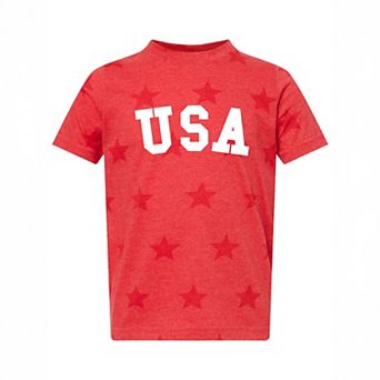 USA Bold - Toddler Short Sleeve Star Tee