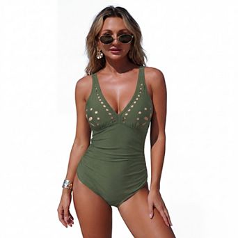 Women's Cutout One Piece Swimsuit