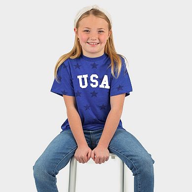 USA Bold - Youth Short Sleeve Star Tee