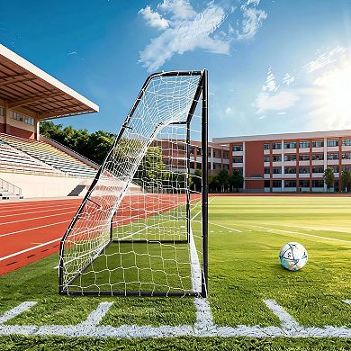 Training Soccer Goal ,Heavy Duty Backyard, Galvanized Steel ,Weather ...