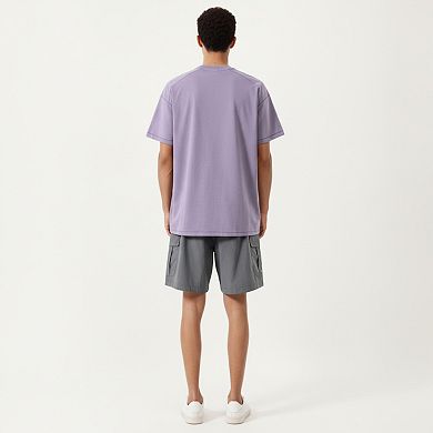 Men's Short Sleeve Oversized T-Shirt with Relaxed Fit Soft Lightweight Everyday Essential Top