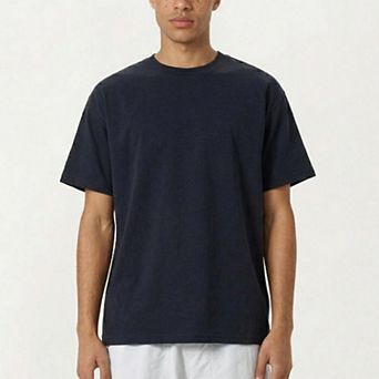 Men's Short Sleeve Oversized T-Shirt with Relaxed Fit Soft Lightweight Everyday Essential Top