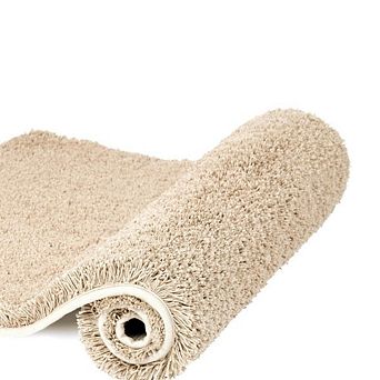 Microfiber Shaggy Bathroom Rug Non Slip Absorbent Washable Bath Mat