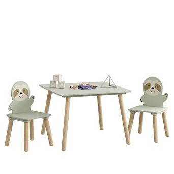 Kids Activity Table and 2 Chair Set
