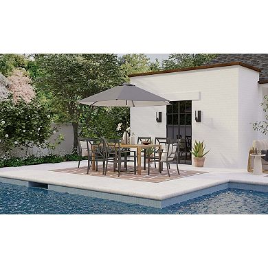 Oblong Brick Outdoor Rug