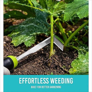 23-Piece Heavy Duty Gardening Tool Set, Durable Ergonomic with Storage Tote