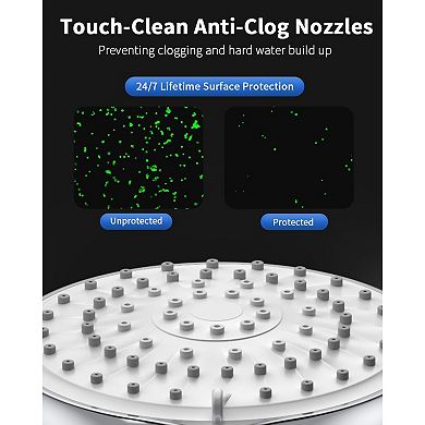 Handheld Shower Head High Pressure, 80" Extra Long Hose with ON/OFF Switch & Adjustable Bracket