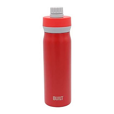 BUILT 20 Oz Stainless Steel Tumbler With Chug Lid - Double Wall Vacuum Insulated Drinking Cup