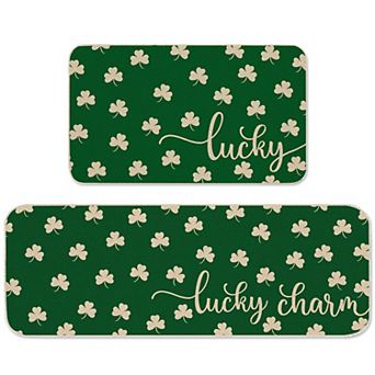 Easter Bunny Non-Slip Kitchen Mats 2 pc