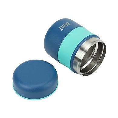 Built 10oz Insulated Lunch Jar - Stainless Steel Travel Food Container, Blue