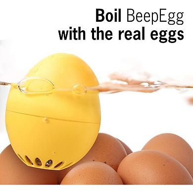 BrainStream Western BeepEgg - Plays Tunes for Soft, Medium, Hard-Boiled Eggs & Any Egg Size
