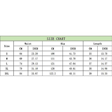 Women's Drawstring Elastic Waist Casual Shorts, Loose Fit Rolled Hem Beach Shorts with Pockets