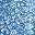 Blue White Floral