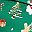 Green Santa Claus