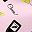 Pink Wine Glass