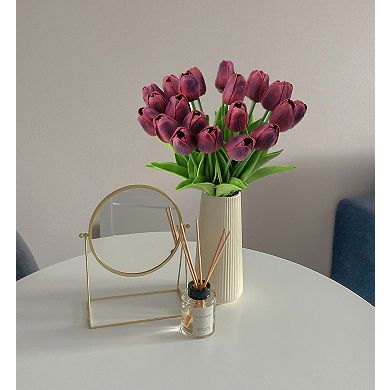 Artificial Tulips Real Touch Silk Faux Home Wedding Party