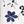Navy Floral Print