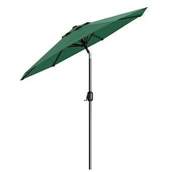 ANIXOL Patio Umbrella with Crank Lift and Adjustable Tilt
