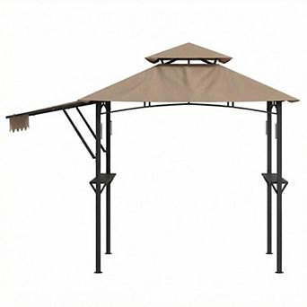 ANIXOL Versatile Waterproof Outdoor Shelter with Steel Frame & Polyester Fabric