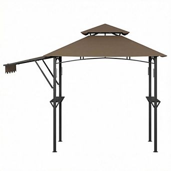 ANIXOL Versatile Waterproof Outdoor Shelter with Steel Frame & Polyester Fabric