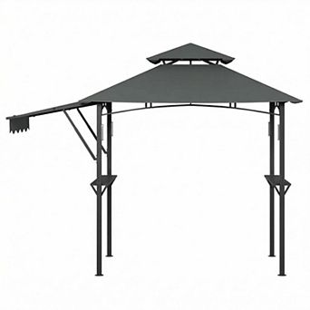 ANIXOL Versatile Waterproof Outdoor Shelter with Steel Frame & Polyester Fabric