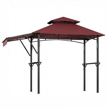 ANIXOL Versatile Waterproof Outdoor Shelter with Steel Frame & Polyester Fabric