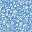 Blue White Floral
