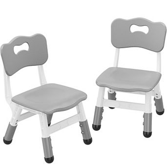 Adjustable Plastic Kids Chair Set Ergonomic Seating Furniture for Classroom Playroom