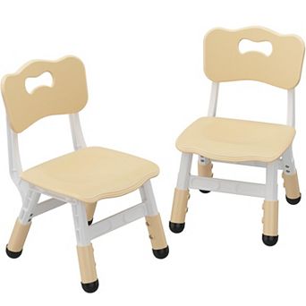 Adjustable Plastic Kids Chair Set Ergonomic Seating Furniture for Classroom Playroom