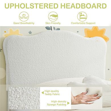 ANIXOL Soft Upholstered Platform Bed Frame